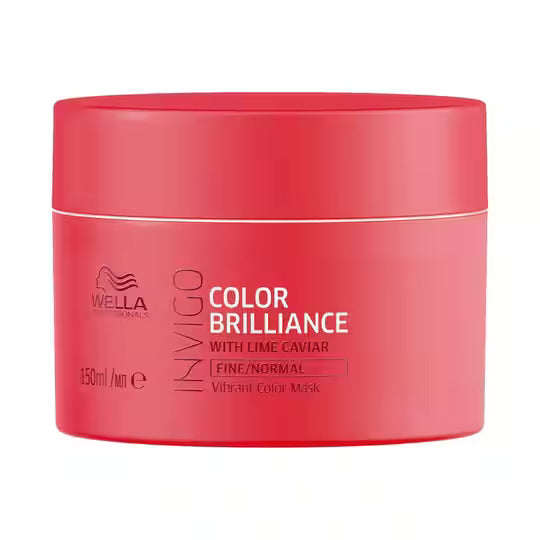 Wella Professionals INVIGO COLOR BRILLIANCE Shampoo 250 ml & Mask 150 ml Combo for fine/normal hair