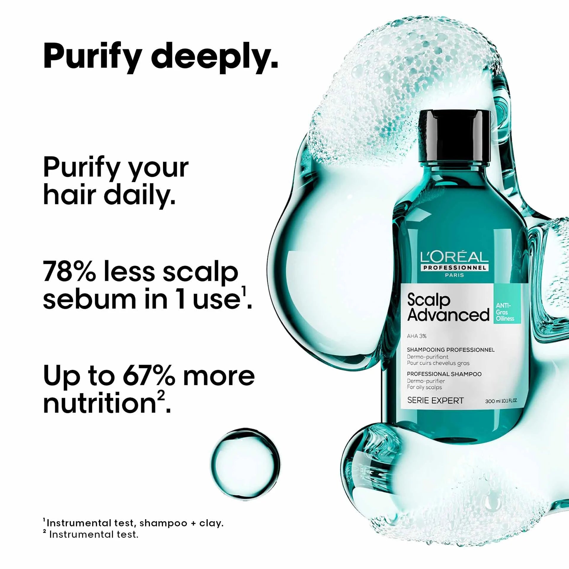 Loreal Scalp Advanced Shampoo (300ml)
