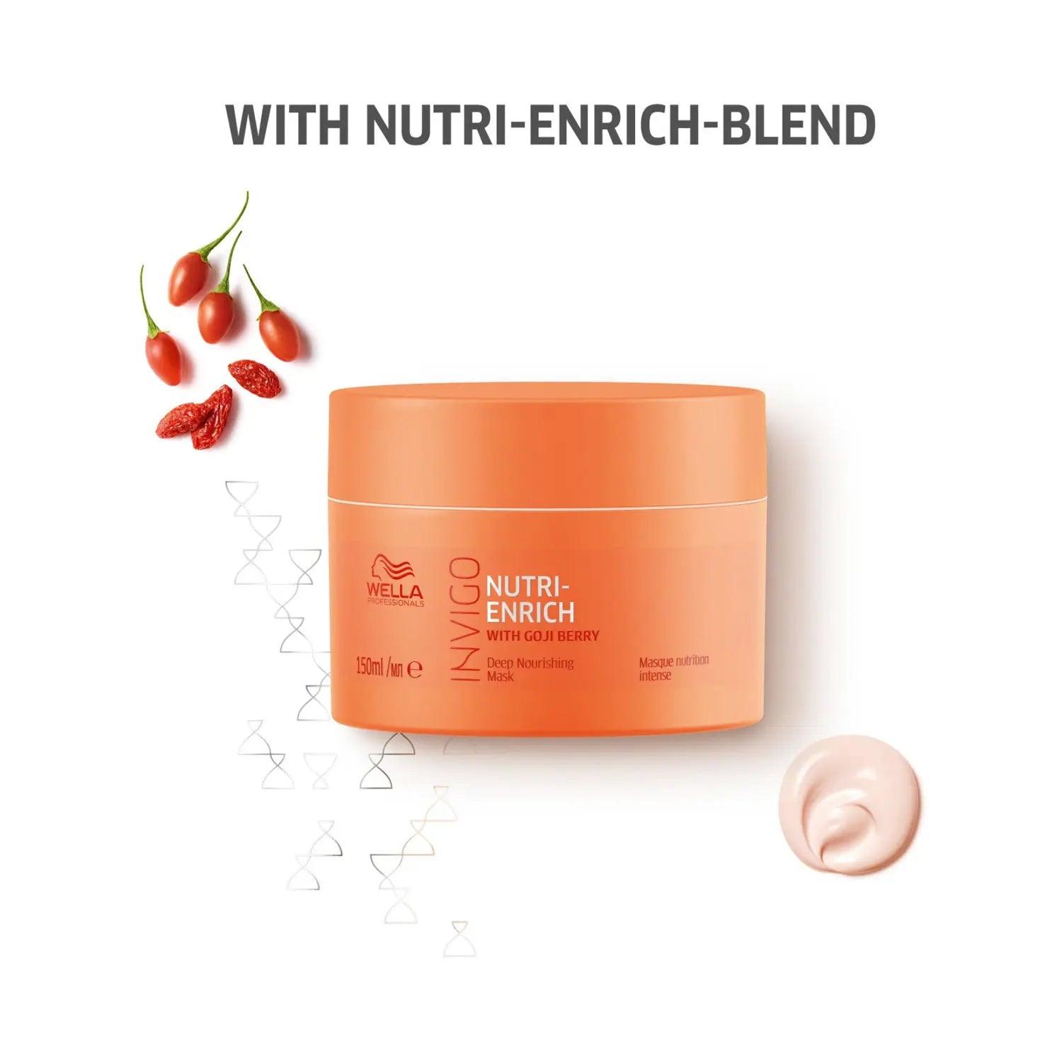 Wella Professionals INVIGO Nutri Enrich Deep Nourishing Mask (150ml) - Eklipz