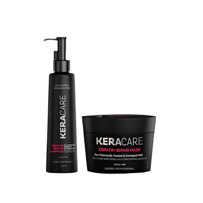 Godrej Professional Keracare Keratin Repair Shampoo 250ML &amp; Repair Mask 200GMs (Combo)