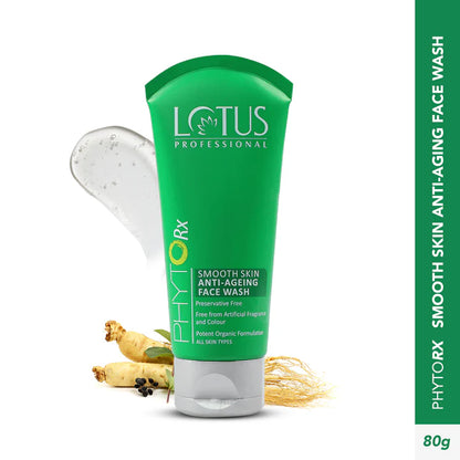 Lotus Phytorx Smooth Skin Anti-Ageing Face Wash (80g)