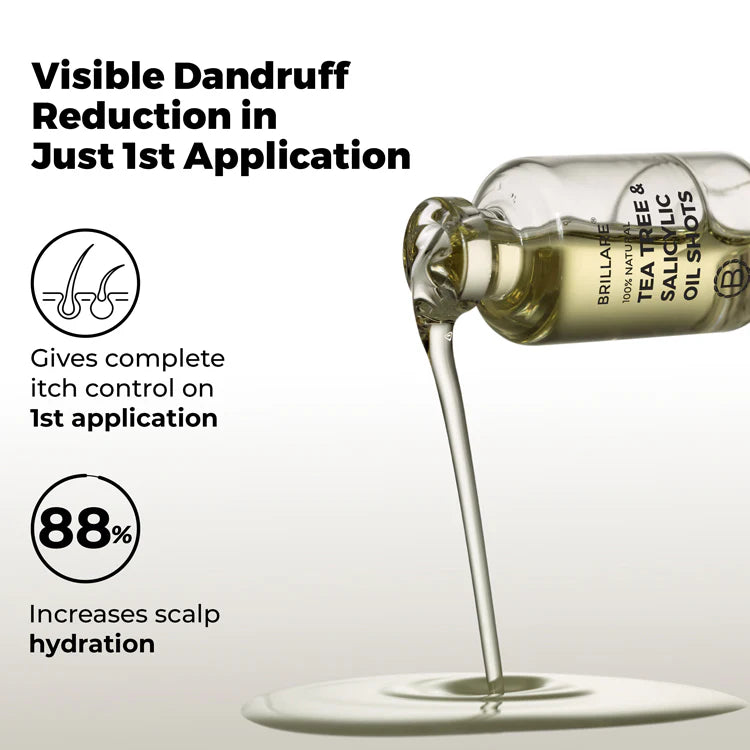 Brillare Dandruff Control Oil Shots (8 Vials X 8ml)