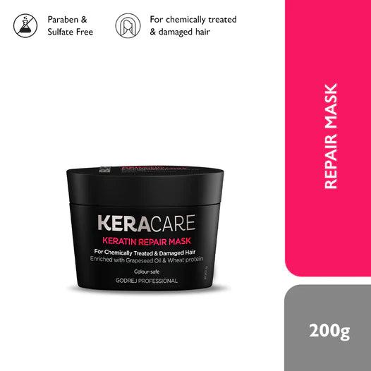 Godrej Professional Keracare Keratin Repair Mask (200g) - Eklipz