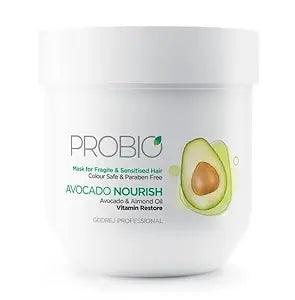 Godrej Professional Probio Avocado Nourish Mask (200g) - Eklipz