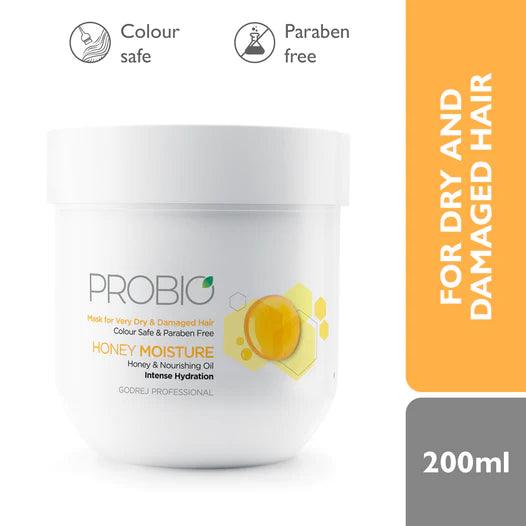 Godrej Professional Probio Honey Moisture Mask (200g) - Eklipz