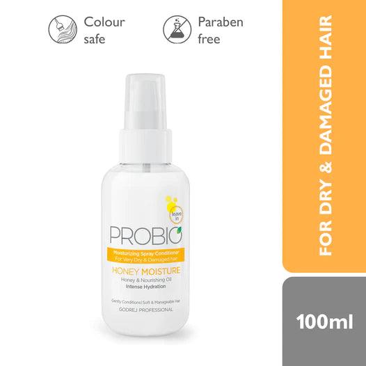 Godrej Professional Probio Honey Moisture Spray Conditioner (100ml) - Eklipz