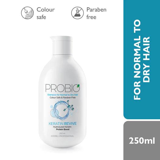 Godrej Professional Probio Keratin Revive Shampoo (250ml) - Eklipz