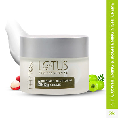 Lotus Phytorx Whitening &amp; Brightening Night Cream (50g)