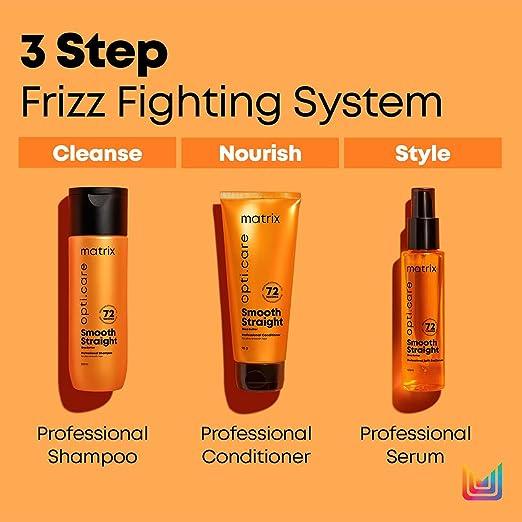 Matrix Opti.Care Professional Conditioner for Frizzy Hair with Shea Butter Upto 4 Days Frizz Control (196g) - Eklipz