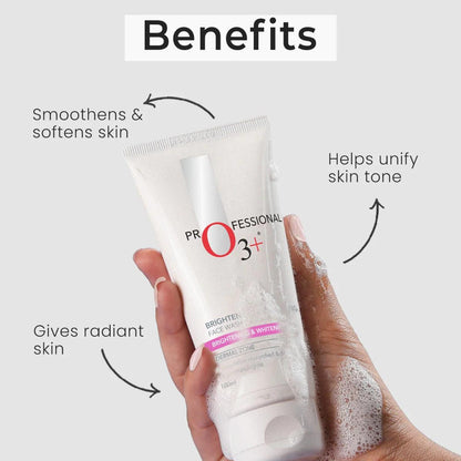 O3+ Brightening &amp; Whitening Face Wash (50ml) - Eklipz