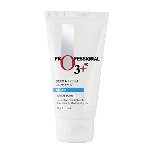 O3+ Derma Fresh Sunscreen Cream SPF 40 (50gm) - Eklipz