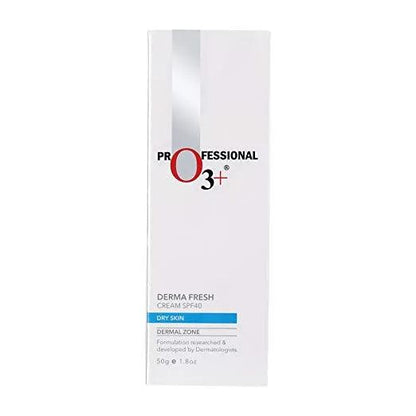 O3+ Derma Fresh Sunscreen Cream SPF 40 (50gm) - Eklipz