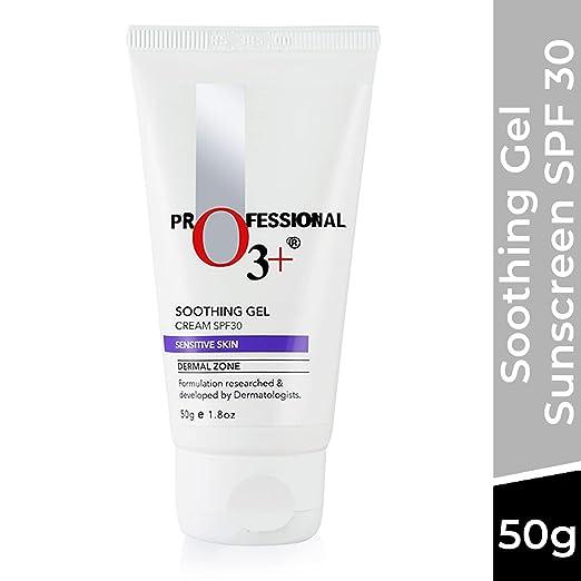 O3+ Dermal Zone Soothing Gel Cream - SPF 30 Sensitive Skin (50gm) - Eklipz