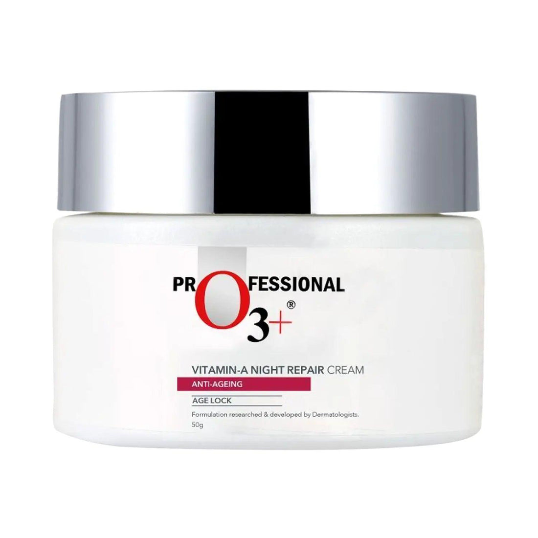 O3+ Vitamin-A Night Repair Anti-Ageing Cream (50gm) - Eklipz