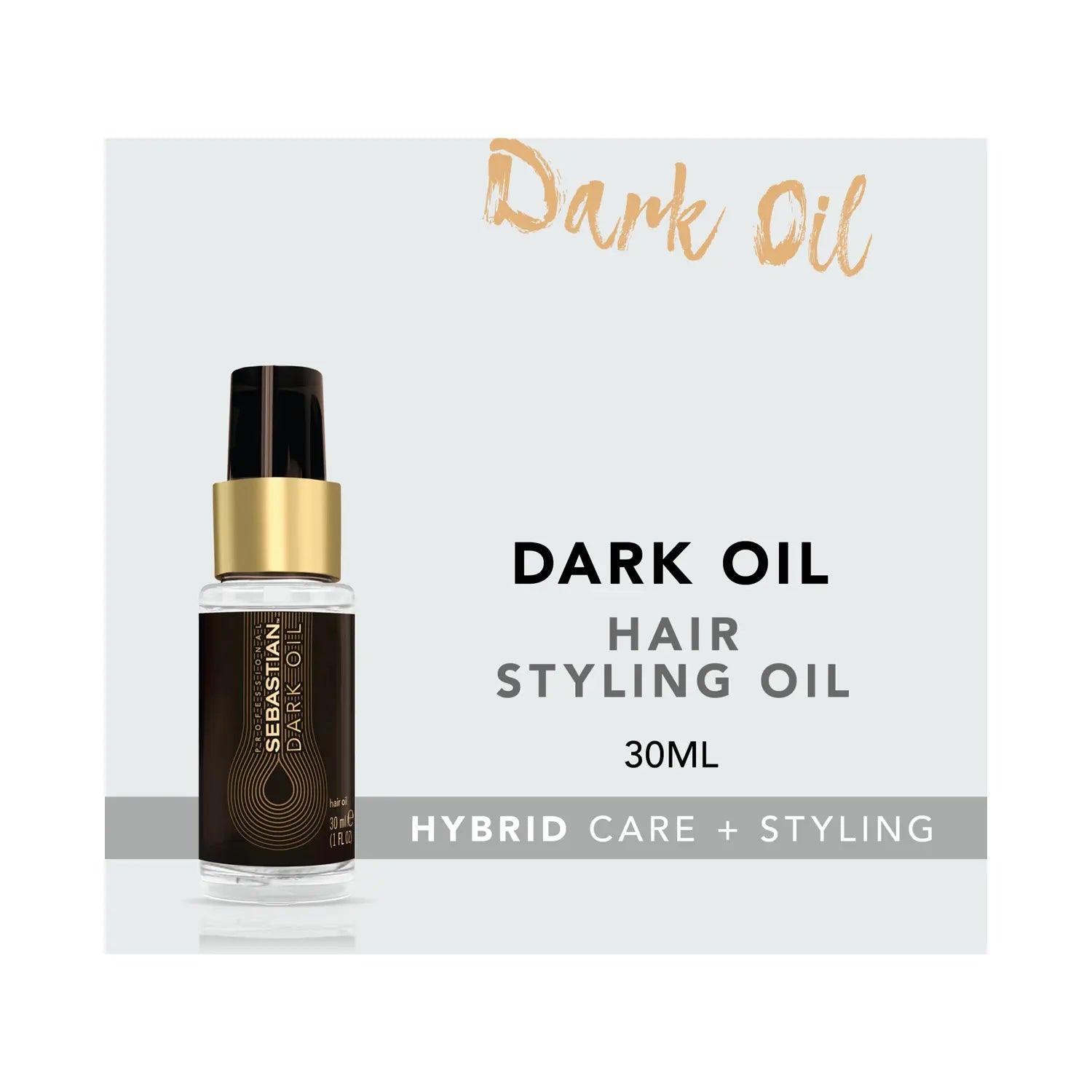 Sebastian Professional Dark Oil Hair Styling Oil (30ml) - Eklipz