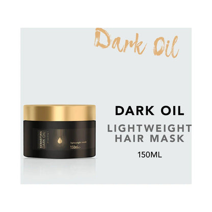 Sebastian Professional Dark Oil Lightweight Hair Mask (150ml) - Eklipz