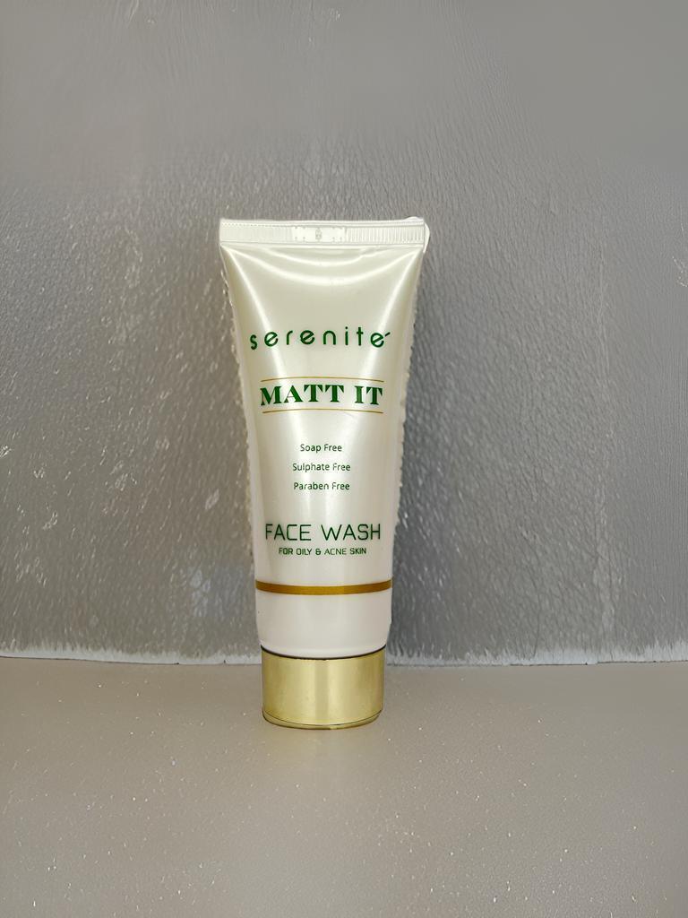 Serenite Matt It Face Wash (60gm) - Eklipz