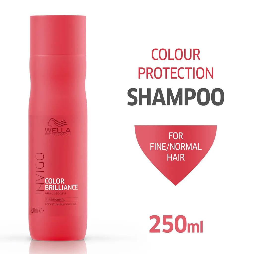 Wella Professionals INVIGO Color Brilliance Shampoo With Lime Caviar (250ml) - Eklipz