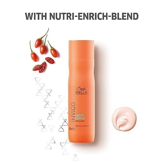 Wella Professionals INVIGO Nutri Enrich Deep Nourishing Shampoo (250ml) - Eklipz